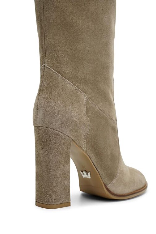Jabotter Westy Süet Topuklu Çizme - Görsel 4