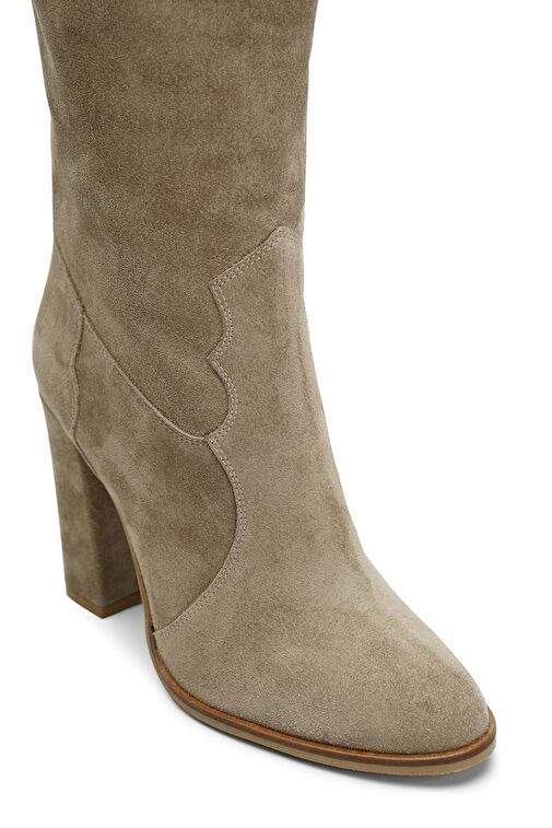 Jabotter Westy Süet Topuklu Çizme - Görsel 5