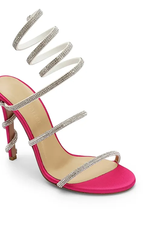 Jabotter Lillian Saten İnce Topuklu Ayakkabı - Görsel 3