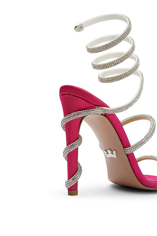 Jabotter Lillian Saten İnce Topuklu Ayakkabı - Görsel 4