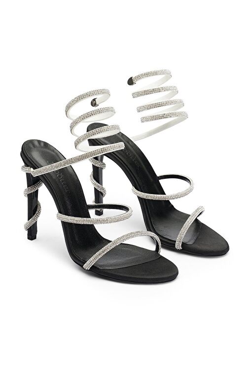 Jabotter Lillian Saten İnce Topuklu Ayakkabı - Görsel 3