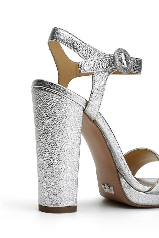 Jabotter Daff Mat Deri Platform Topuklu Ayakkabı - Görsel 5