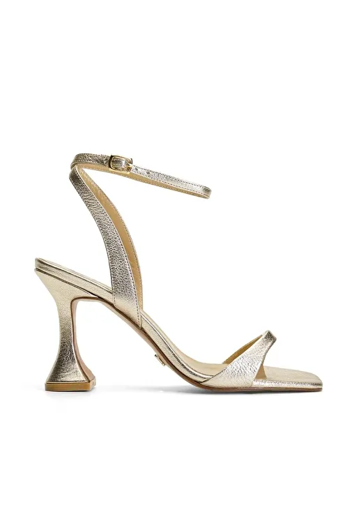 Jabotter Lame Kadın Deri Topuklu Sandalet JAB4304 / 268-1K - Görsel 2