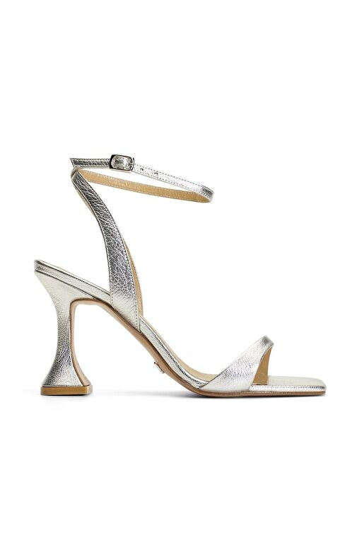 Jabotter Kristy Mat Deri 8 Cm Topuklu Sandalet - Görsel 2