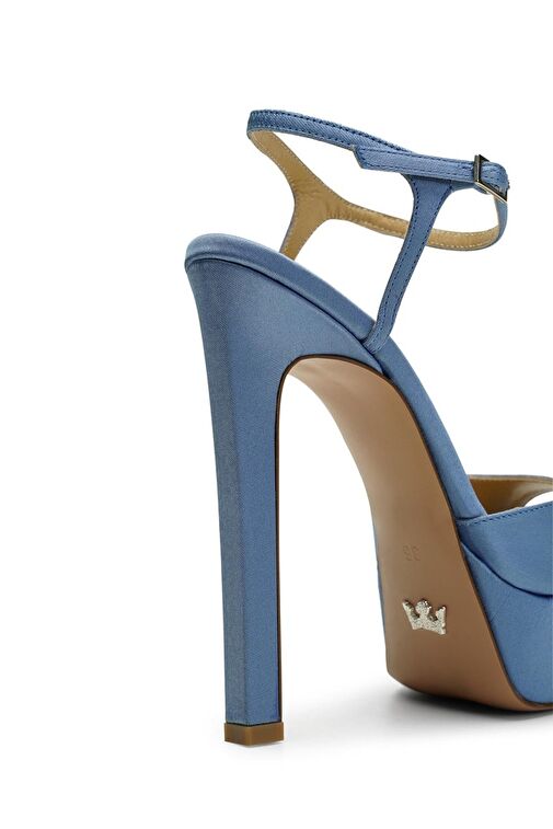 Jabotter Brida Saten Platform Topuklu Ayakkabı - Görsel 5