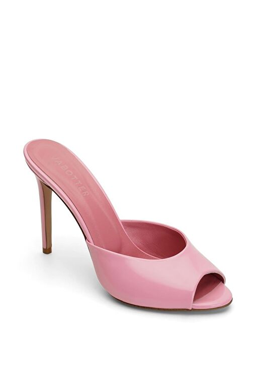 Jabotter Margot Pembe Rugan 10 Cm Topuklu Terlik - Görsel 5
