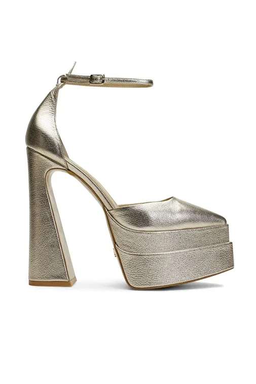 Jabotter Lizzy Mat Deri Platform Topuklu Ayakkabı - Görsel 2