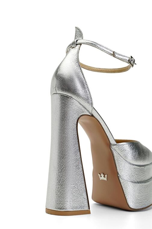 Jabotter Dore Kadın Deri Platform Topuklu Ayakkabı JAB4389 / 2063K - Görsel 3