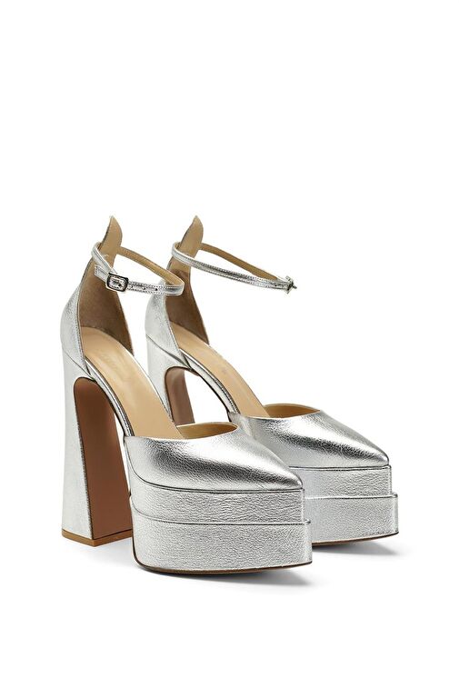 Jabotter Dore Kadın Deri Platform Topuklu Ayakkabı JAB4389 / 2063K - Görsel 5