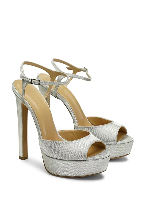 Jabotter Füme Kadın Platform Topuklu Ayakkabı JAB4405 / 517-1K - Görsel 5