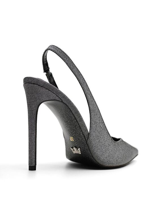 Jabotter Gümüş Kadın Stiletto JAB4410 / 2056K - Görsel 5