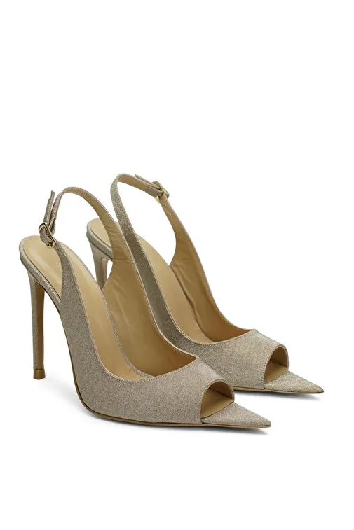 Jabotter Jayla Simli 10 Cm Stiletto - Görsel 5