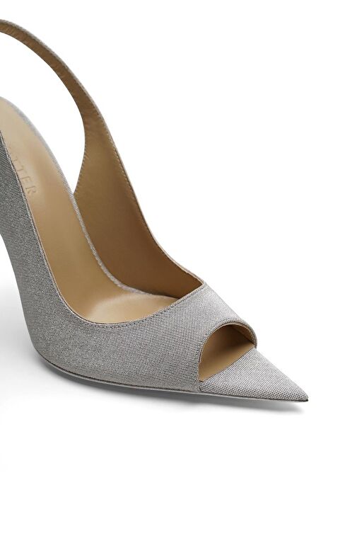 Jabotter Gümüş Kadın Stiletto JAB4414 / 2071K - Görsel 4