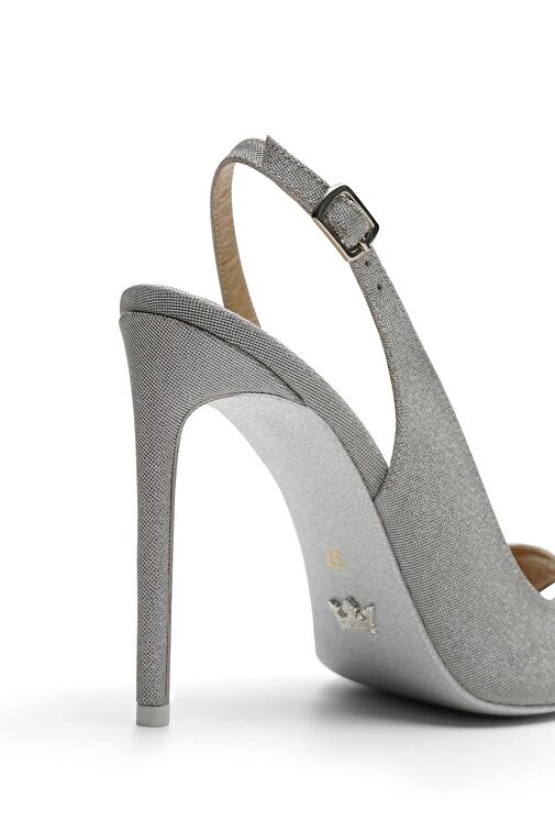 Jabotter Gümüş Kadın Stiletto JAB4414 / 2071K - Görsel 5