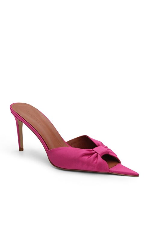 Jabotter Sydney Saten 8 Cm Topuklu Terlik - Görsel 4