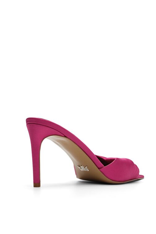 Jabotter Sydney Saten 8 Cm Topuklu Terlik - Görsel 5