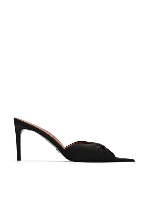 Jabotter Sydney Saten 8 Cm Topuklu Terlik - Görsel 2