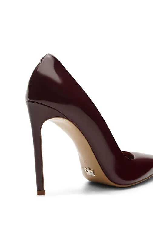 Jabotter Bordo Kadın Rugan Stiletto JAB4497 / 2114K - Görsel 5