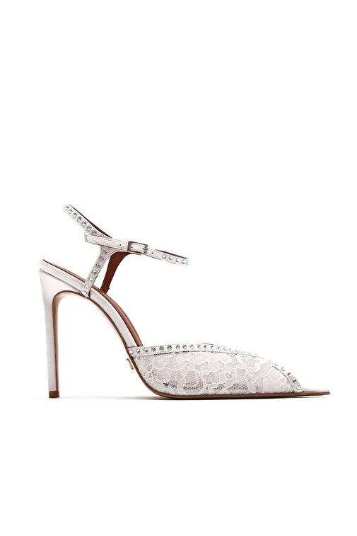 Jabotter Liberté Dantel 10 Cm Topuklu Ayakkabı - Görsel 2