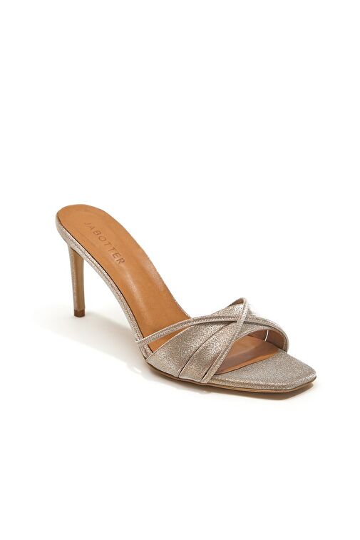 Jabotter Merly Simli 8 Cm Topuklu Terlik - Görsel 5