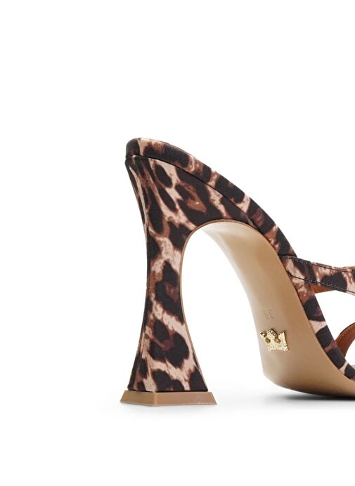 Jabotter Carmela Saten 10 Cm Topuklu Terlik - Görsel 5