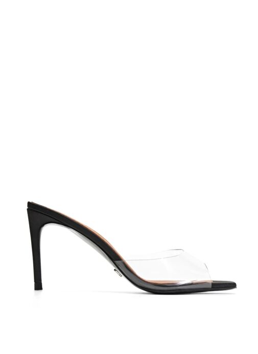 Jabotter Malvina Saten 8 Cm Topuklu Terlik - Görsel 2