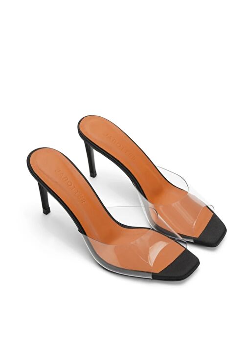 Jabotter Malvina Saten 8 Cm Topuklu Terlik - Görsel 3