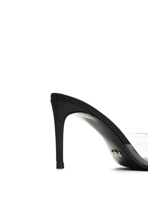 Jabotter Malvina Saten 8 Cm Topuklu Terlik - Görsel 5