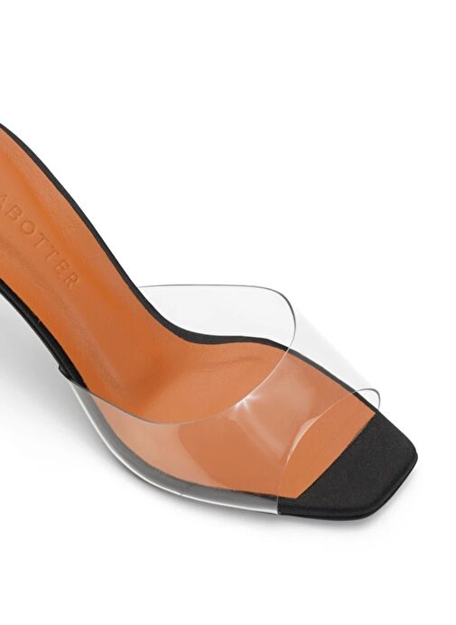 Jabotter Malvina Saten 8 Cm Topuklu Terlik - Görsel 4