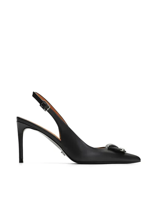 Jabotter Bellagio Deri 8 Cm Stiletto - Görsel 2