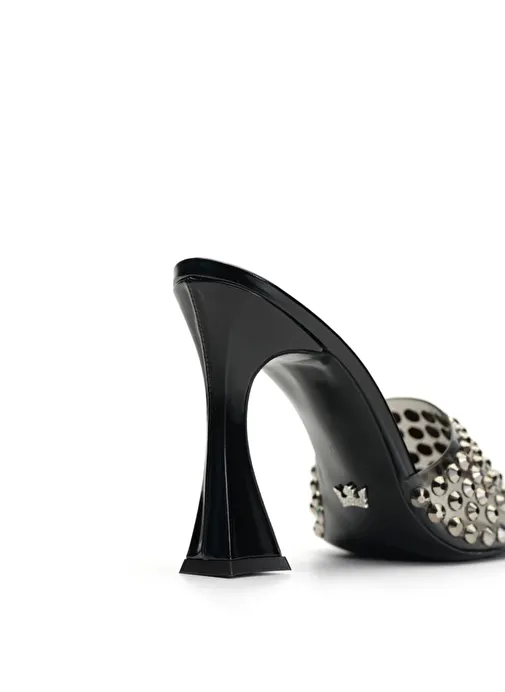 Jabotter Fiora Rugan 10 Cm Topuklu Terlik - Görsel 3