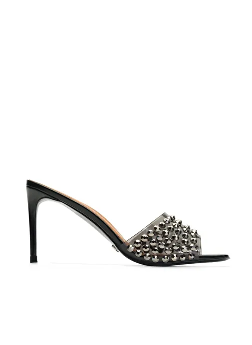 Jabotter Fiora Rugan 8 Cm Topuklu Terlik - Görsel 2