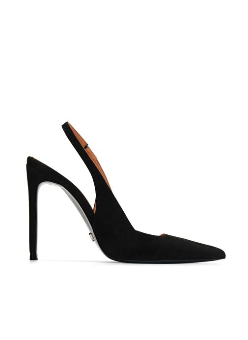 Jabotter Vienna Süet 10 Cm Stiletto - Görsel 2