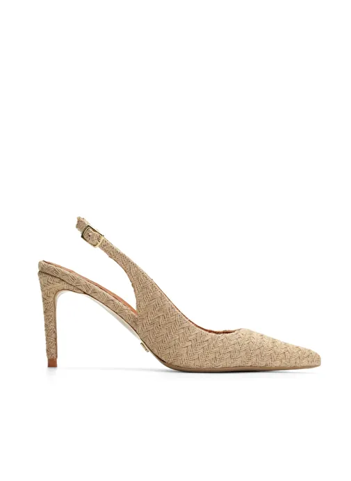 Jabotter Palermo Jüt Kumaş 8 Cm Stiletto - Görsel 2