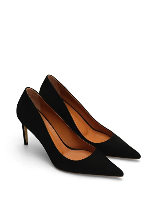 Jabotter Naples Süet 8 Cm Stiletto - Görsel 3