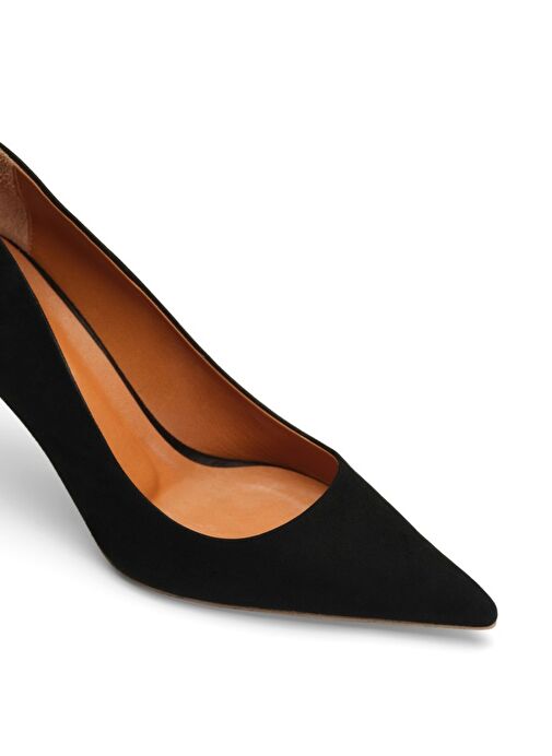 Jabotter Naples Süet 8 Cm Stiletto - Görsel 4