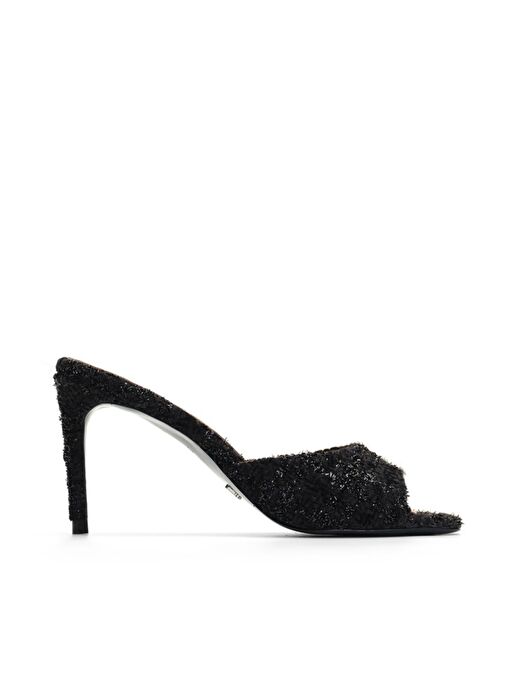 Jabotter Malvina Tüvit 8 Cm Topuklu Terlik - Görsel 2