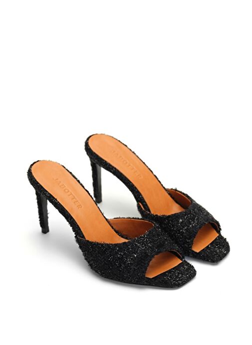 Jabotter Malvina Tüvit 8 Cm Topuklu Terlik - Görsel 3