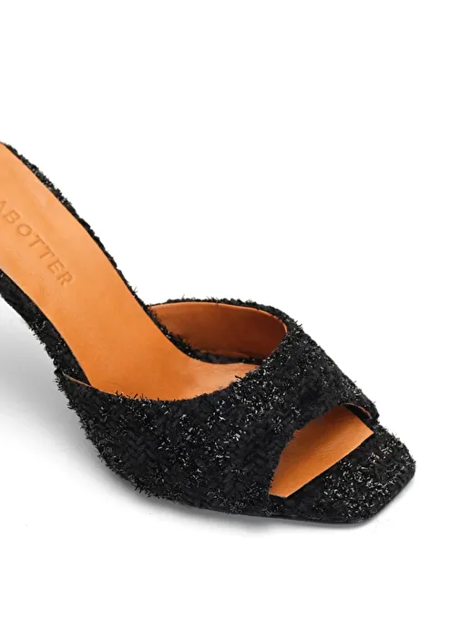 Jabotter Malvina Tüvit 8 Cm Topuklu Terlik - Görsel 4