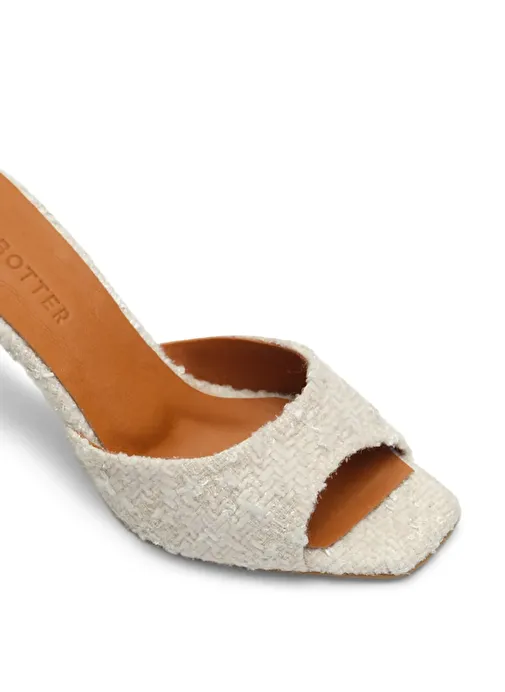 Jabotter Malvina Tüvit 8 Cm Topuklu Terlik - Görsel 4