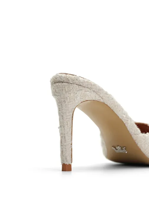 Jabotter Malvina Tüvit 8 Cm Topuklu Terlik - Görsel 5