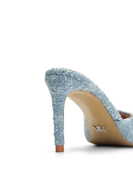 Jabotter Malvina Tüvit 8 Cm Topuklu Terlik - Görsel 5