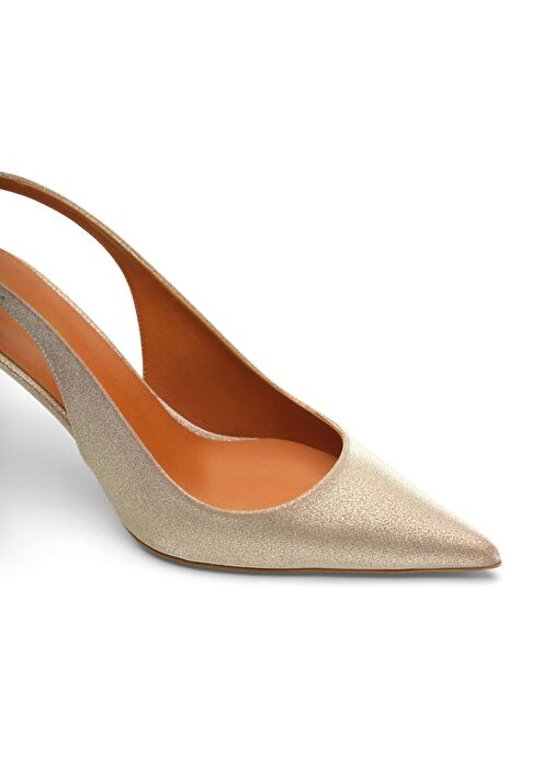 Jabotter Palermo Simli 8 Cm Stiletto - Görsel 4