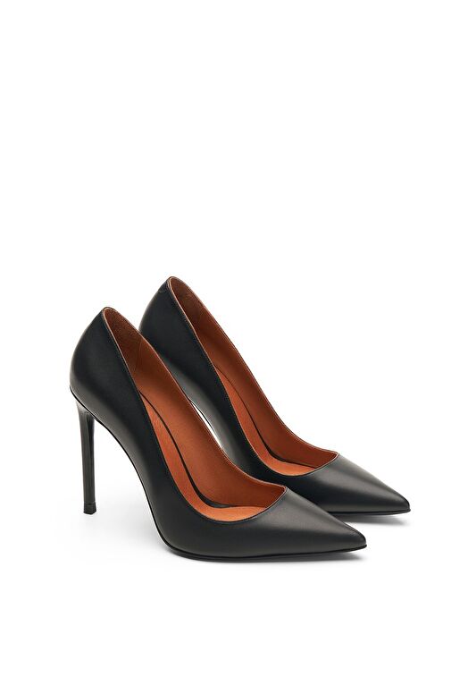 Jabotter Maggie Deri 10 Cm Stiletto - Görsel 3