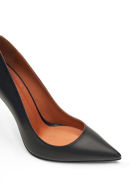 Jabotter Maggie Deri 10 Cm Stiletto - Görsel 4