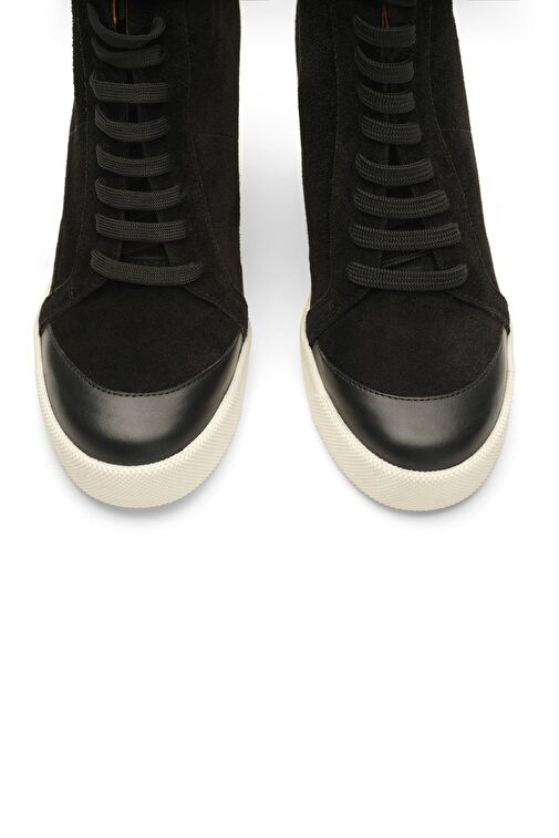 Jabotter Joan Süet & Deri Gizli Topuklu Bot - Görsel 5