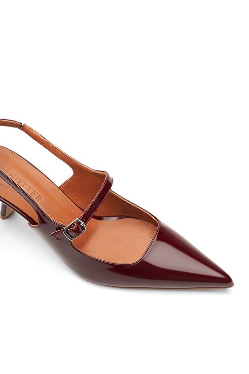 Jabotter Nude Kadın Rugan Stiletto JAB8893 / 2112 - Görsel 4