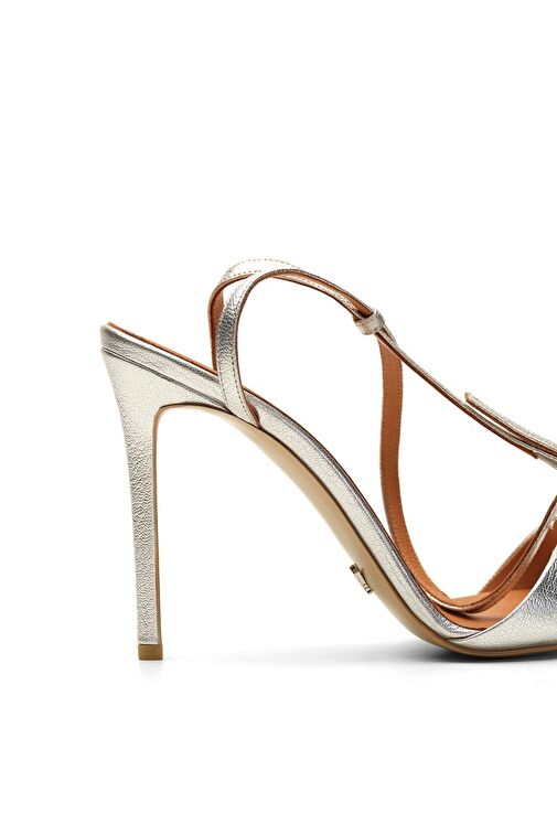 Jabotter Lame Kadın Deri Topuklu Ayakkabı JAB8898 / 2126 - Görsel 4