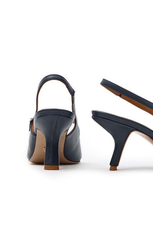 Jabotter Louvre Deri Stiletto - Görsel 6