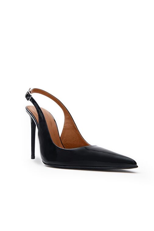 Jabotter Siyah Kadın Rugan Stiletto JAB9998 / 625 - Görsel 6